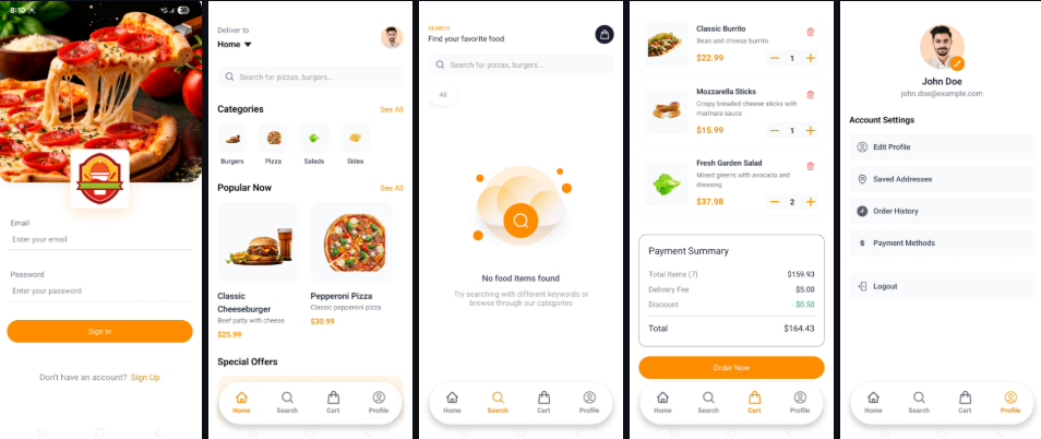 Food Delivery App